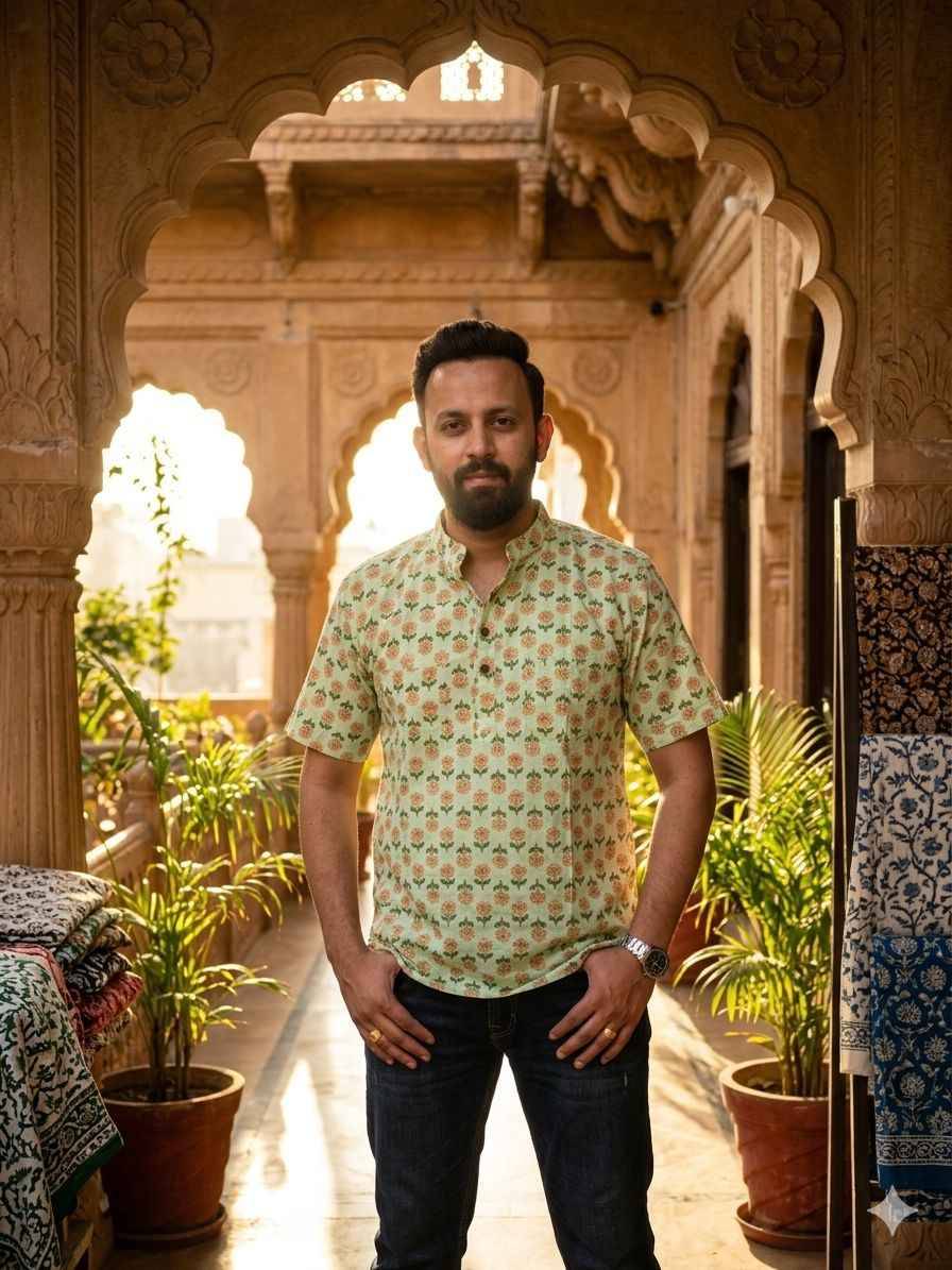 K 918 Mens By Fashid Beautiful Colorful Stylish Fancy Casual Wear & Ethnic Wear & Ready To Wear Silk Kurtas At Wholesale Price